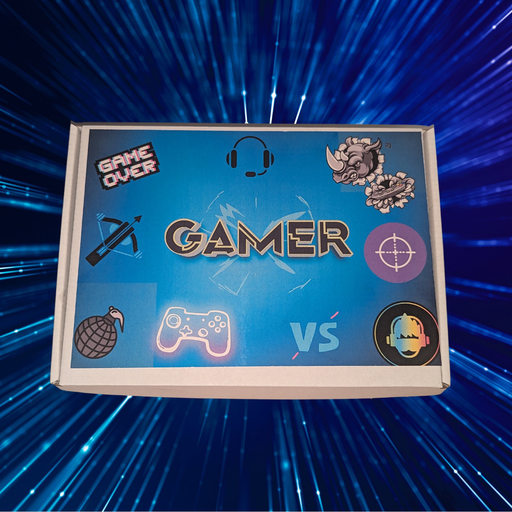 Personalised Gamer Sweet Box Gamer Box Gamer Gift Gamer Gamer Birthday