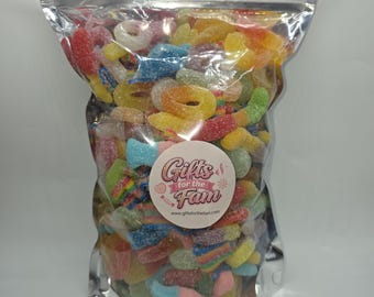 Fizzy Sour Pick & Mix – Assorted Tangy Gummy Sweets Bag