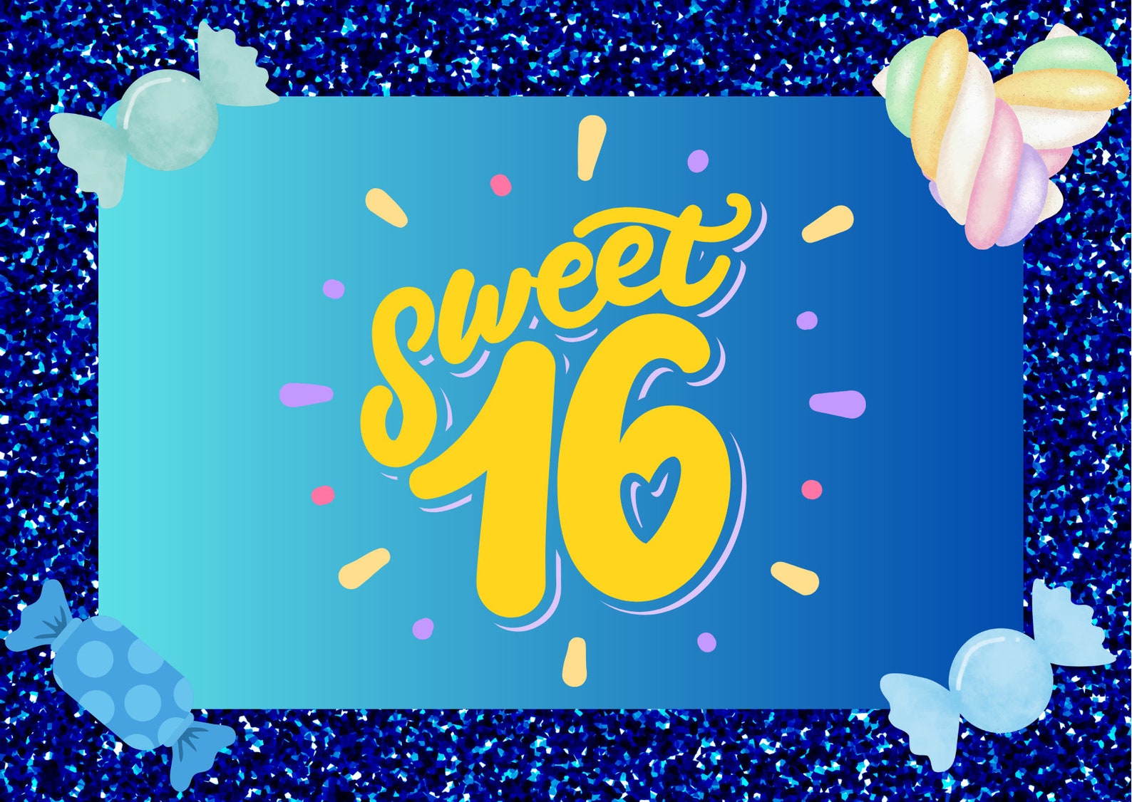 Personalised Sweet 16 Sweet Box Sweet 16 Gift Sweet 16 16th Birthday