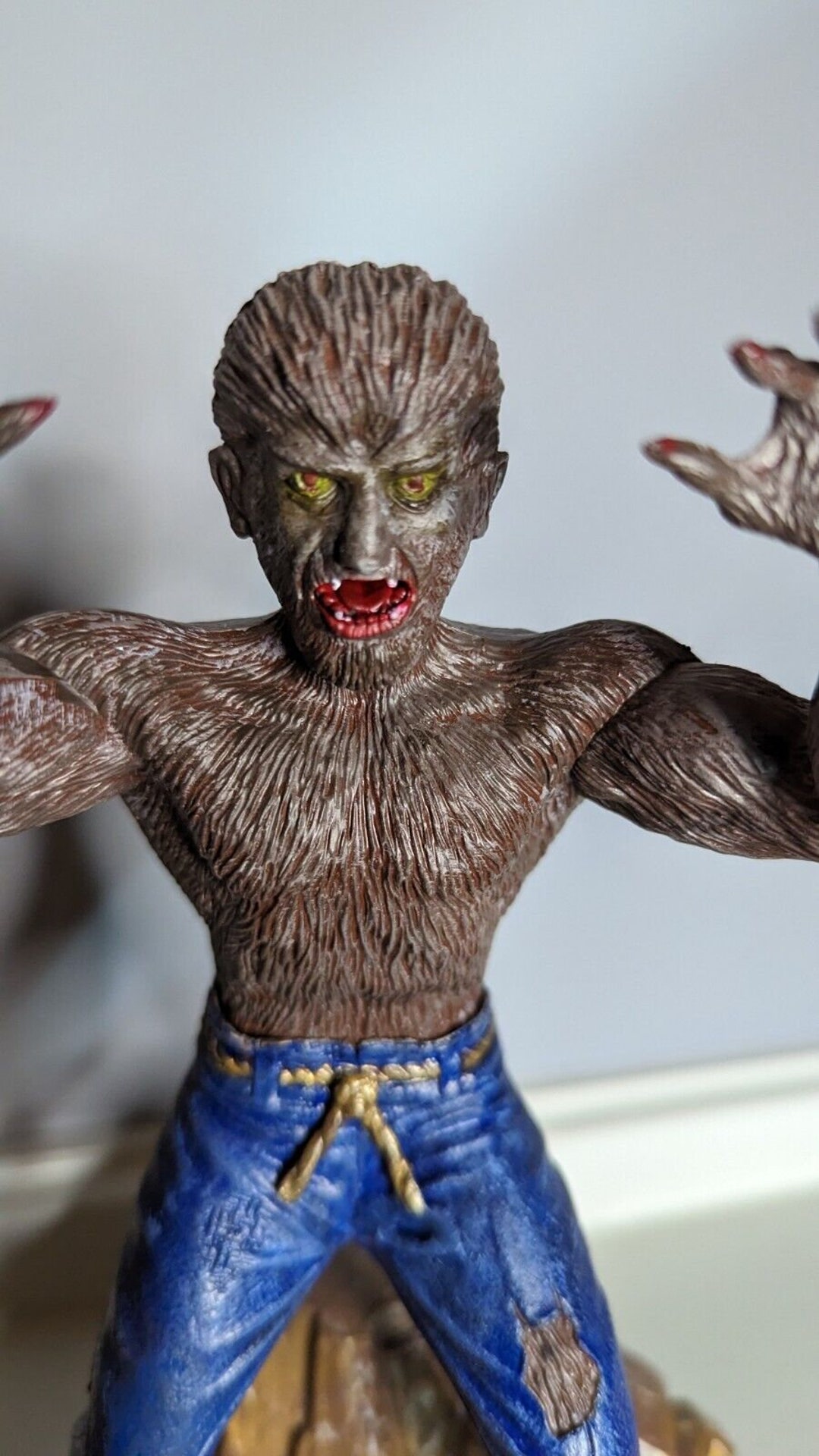 Original 1962 Aurora Model of the Wolf Man.. Professionally - Etsy