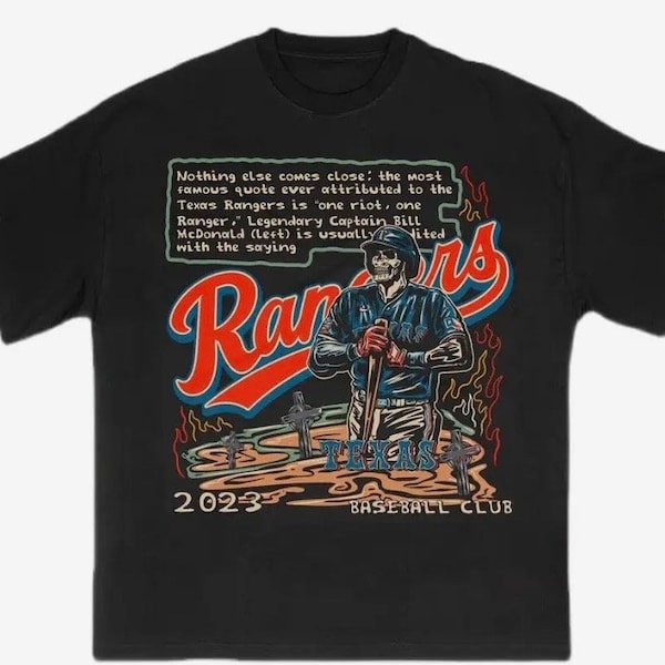 Texas Rangers Shirt Vintage - Etsy