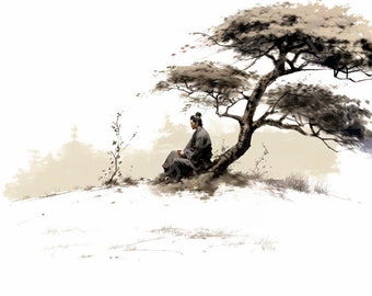 Seeking Serenity - Miyamoto Musashi Wallpaper set