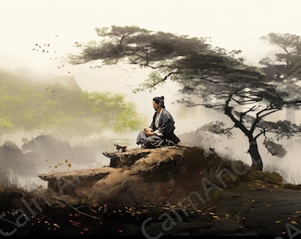 Savouring the Simple Life - Miyamoto Musashi Wallpaper Set