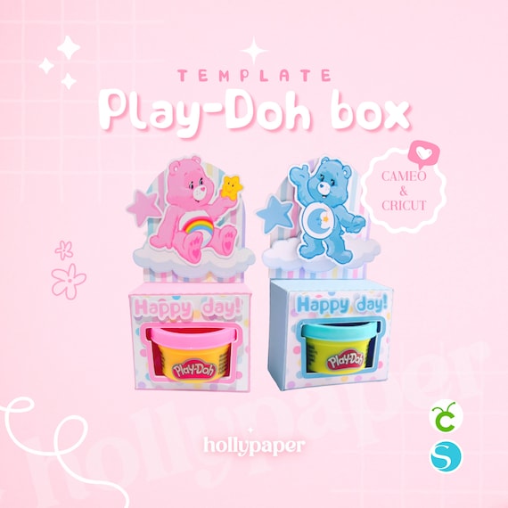 Play-doh Box Template, Mini Playdoh Box Template, Playdoh Box