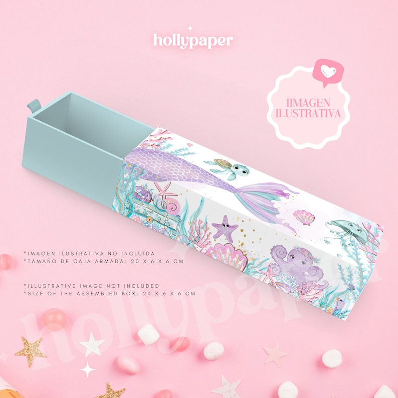 Template Slide Box Slide Box Template Template Favor Box Etsy