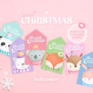 Christmas Gift Tags, Christmas Tags, Christmas Gift Tags