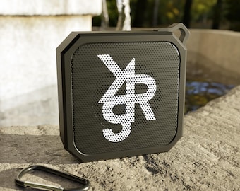 Enceinte Bluetooth étanche, Enceinte de camping portable avec mousqueton