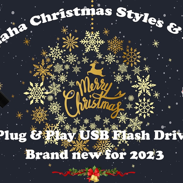 PSR SX 700 / 900 Professional Styles. Christmas Edition Plug and play USB or Download.