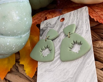 Fall Leaf Dangle Earrings