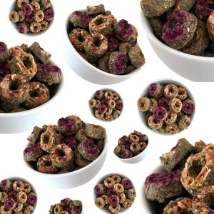 Donut Worry Be Happy - Delicious hay based treats for rabbits, guinea pigs, chinchillas, rats, mice, hamsters, and gerbils
