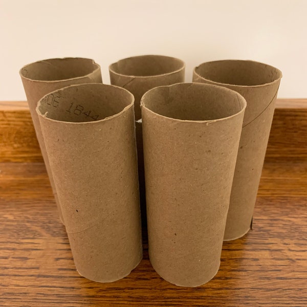 48 Empty, Clean Toilet Paper Rolls - Craft Supplies