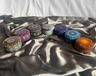 Mystery Zodiac Tin Candles