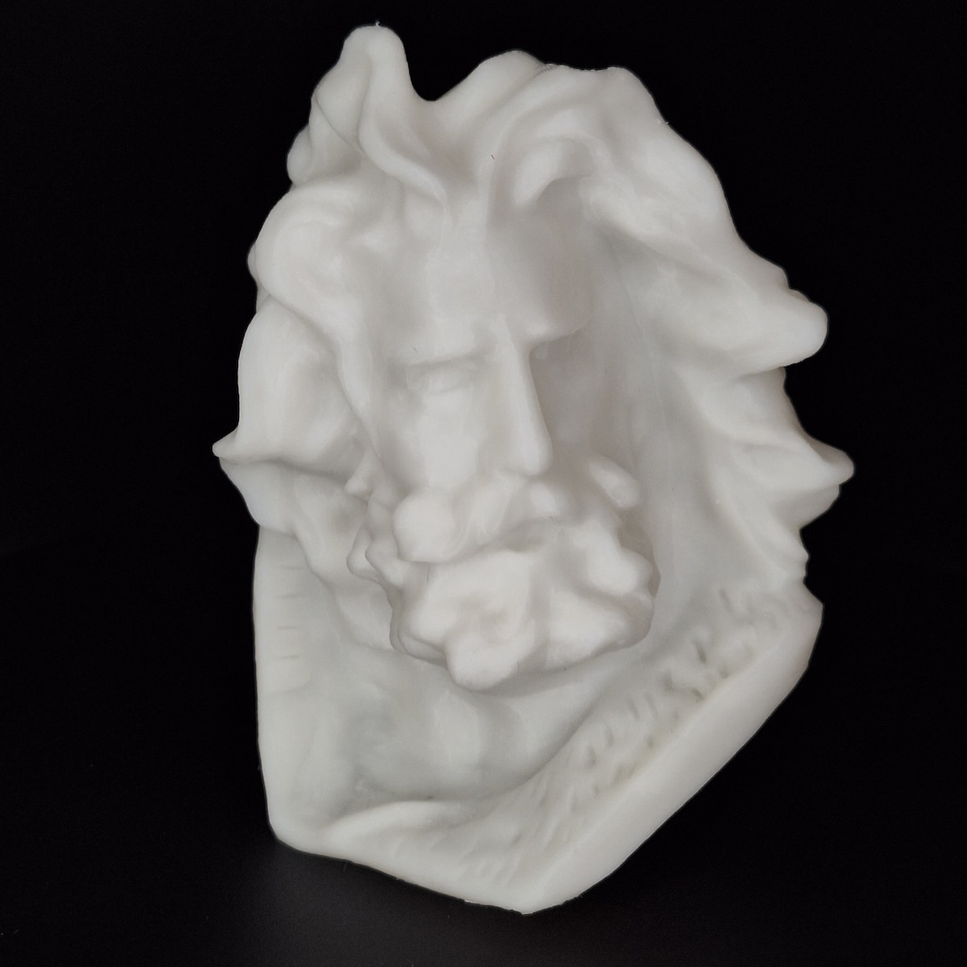 Zues Statue Ancient Greek God Mythology Art Figure 3D Etsy