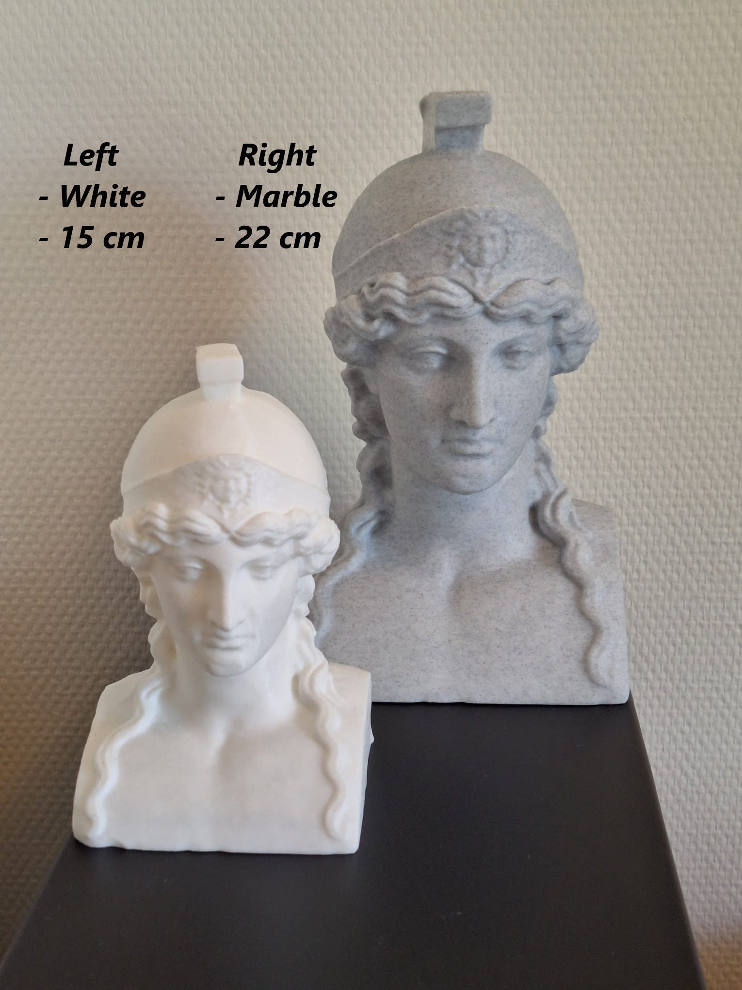 Athena Statue Ancient Greek Goddes of Wisdom Mythology Art Figure 3D