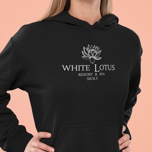 White Lotus Resort & Spa Sicily Hoodie, White Lotus Shirt, The White Lotus HBO TV Show Sweater, White Lotus Merch, Gift Idea For Show Fans