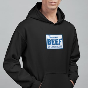 The Original Beef Of Chicagoland Hoodie, Sweater Inspired By FX TV Show The Bear, Gift Idea For Fans Of The Bear Series & Hospitality Staff