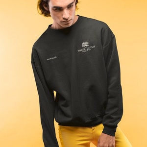 White Lotus Resort & Spa Manager Sweatshirt, Inspired By The White Lotus HBO TV Show, Great Gift Idea Sweater For White Lotus Fans, Shirt