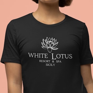 White Lotus Resort & Spa Sicily T-Shirt, The White Lotus HBO TV Show Shirt, White Lotus Resort Clothing, The White Lotus Show Fans Gift Idea