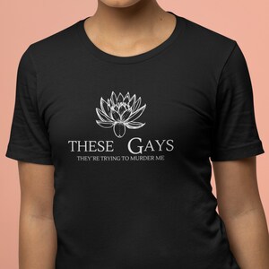 These Gays Theyre Trying To Murder Me T-Shirt, White Lotus Tanya Shirt, The White Lotus HBO Show Shirts, Tanya McQuoid Jennifer Coolidge Tee
