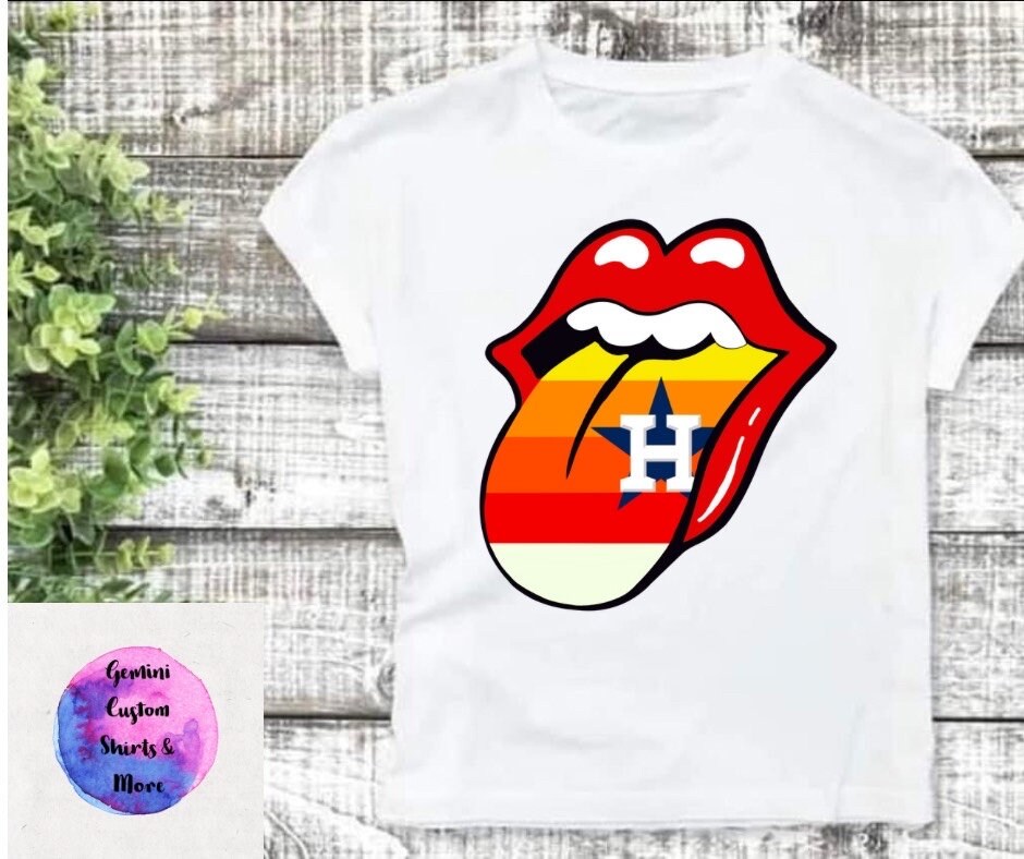 Tee shirt langue rolling stones sale