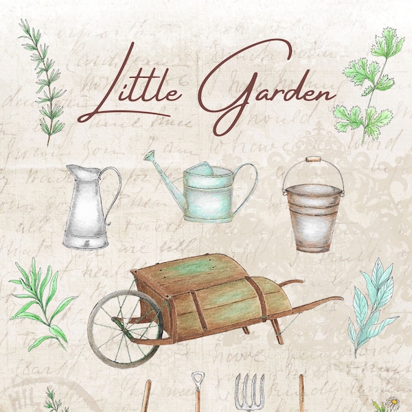 Affiche "LITTLE GARDEN"