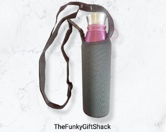 Water Bottle Holder With Detachable Strap