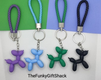 3D Balloon Dog Keychain