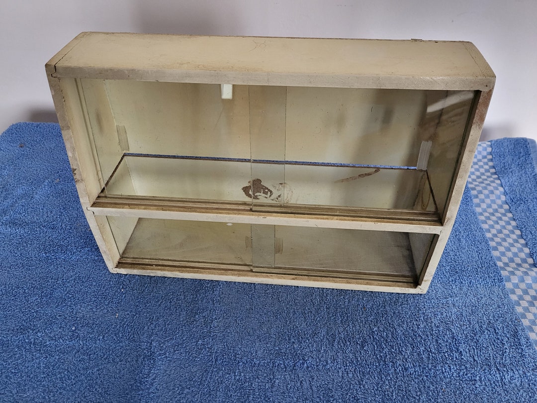 Vintage Wall Medicine Wooden Pharmacy Pharmacy Old