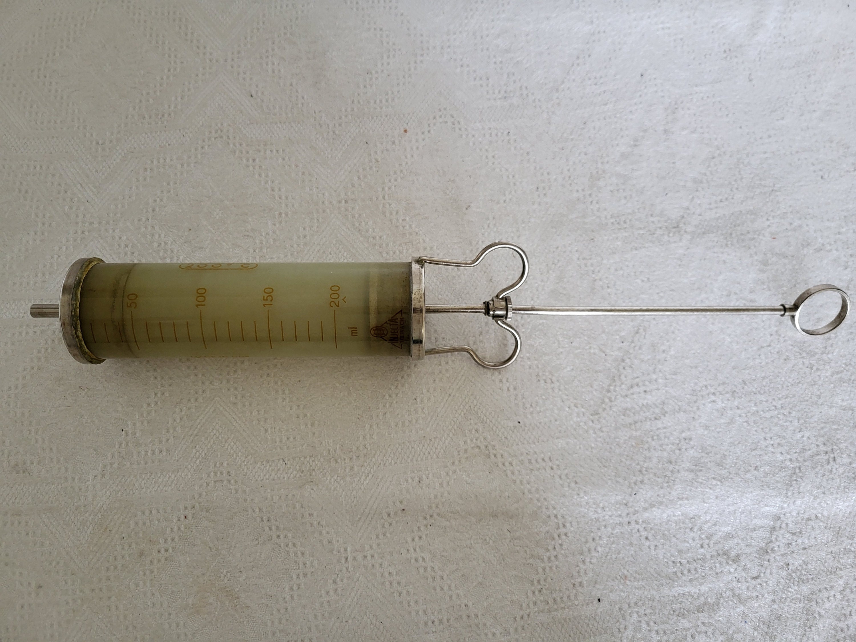 Antique Large 200ml Glass Injection, Injecta Steinach Made in DDR 200ml ...