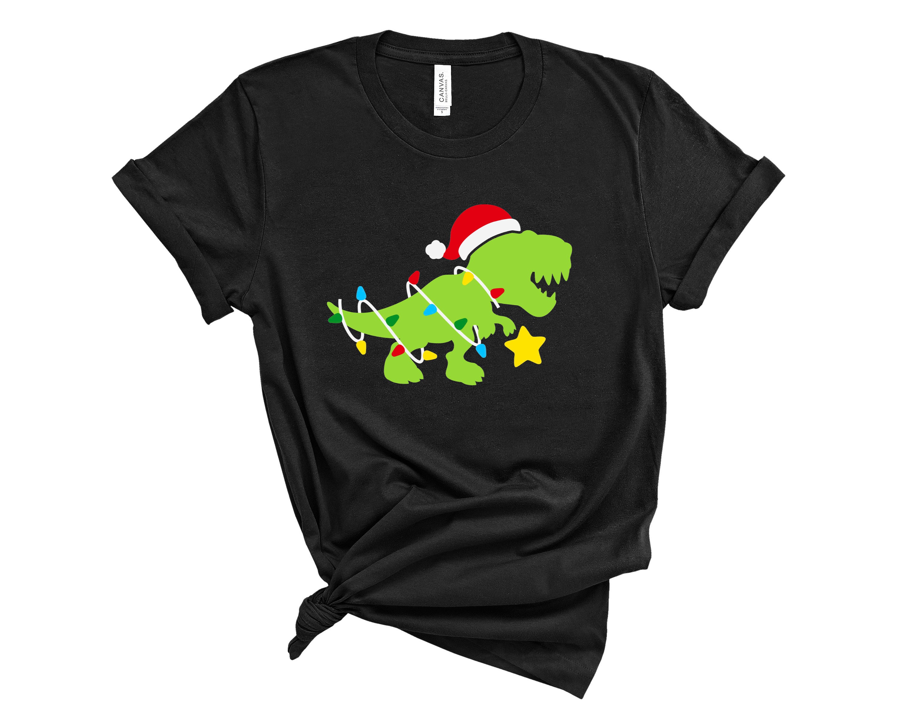 Discover Christmas Shirt, Christmas Dinosaur Shirt, Best Friend Christmas Gift, Funny Christmas Shirt