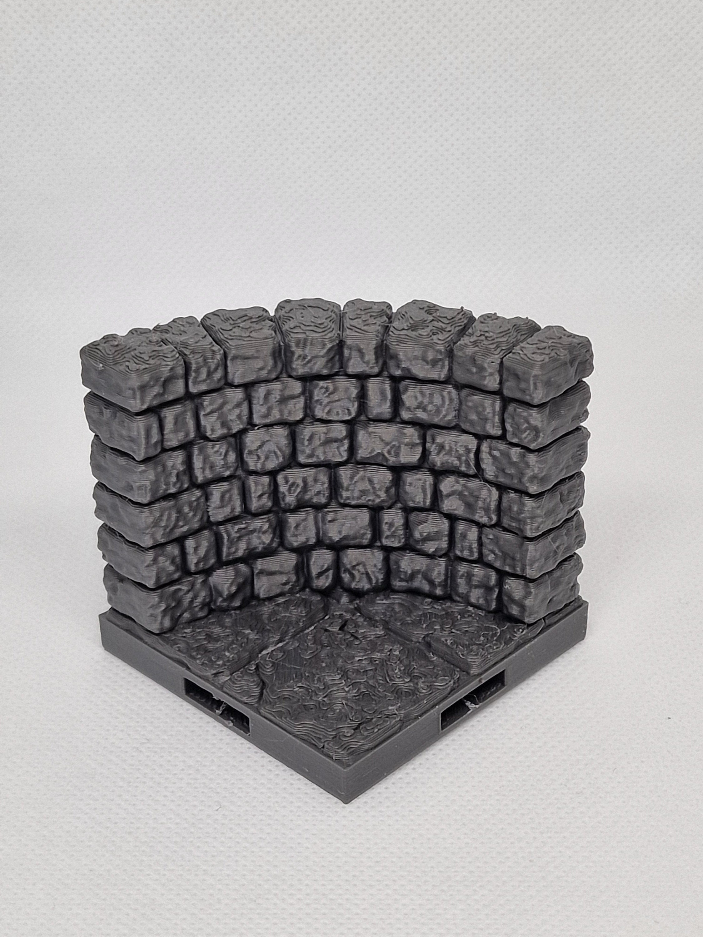 DRAGONLOCK Dungeon Curved Wall Tile 2 x2 Etsy DRAGONLOCK Dungeon Curved Wall Tile 2 x2 Etsy