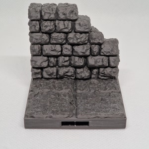 DRAGONLOCK Dungeon Ruined Wall (C) Tile (2x2)