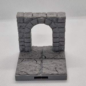 DRAGONLOCK Dungeon Torbogen gerade Wandfliese