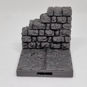 DRAGONLOCK Dungeon Ruined Wall (G) Tile (2x2)