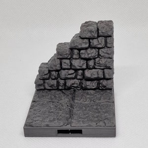 DRAGONLOCK Dungeon Ruined Wall (B) Tile (2x2)