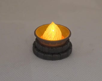 DRAGONLOCK Dungeon Flickering LED Brazier