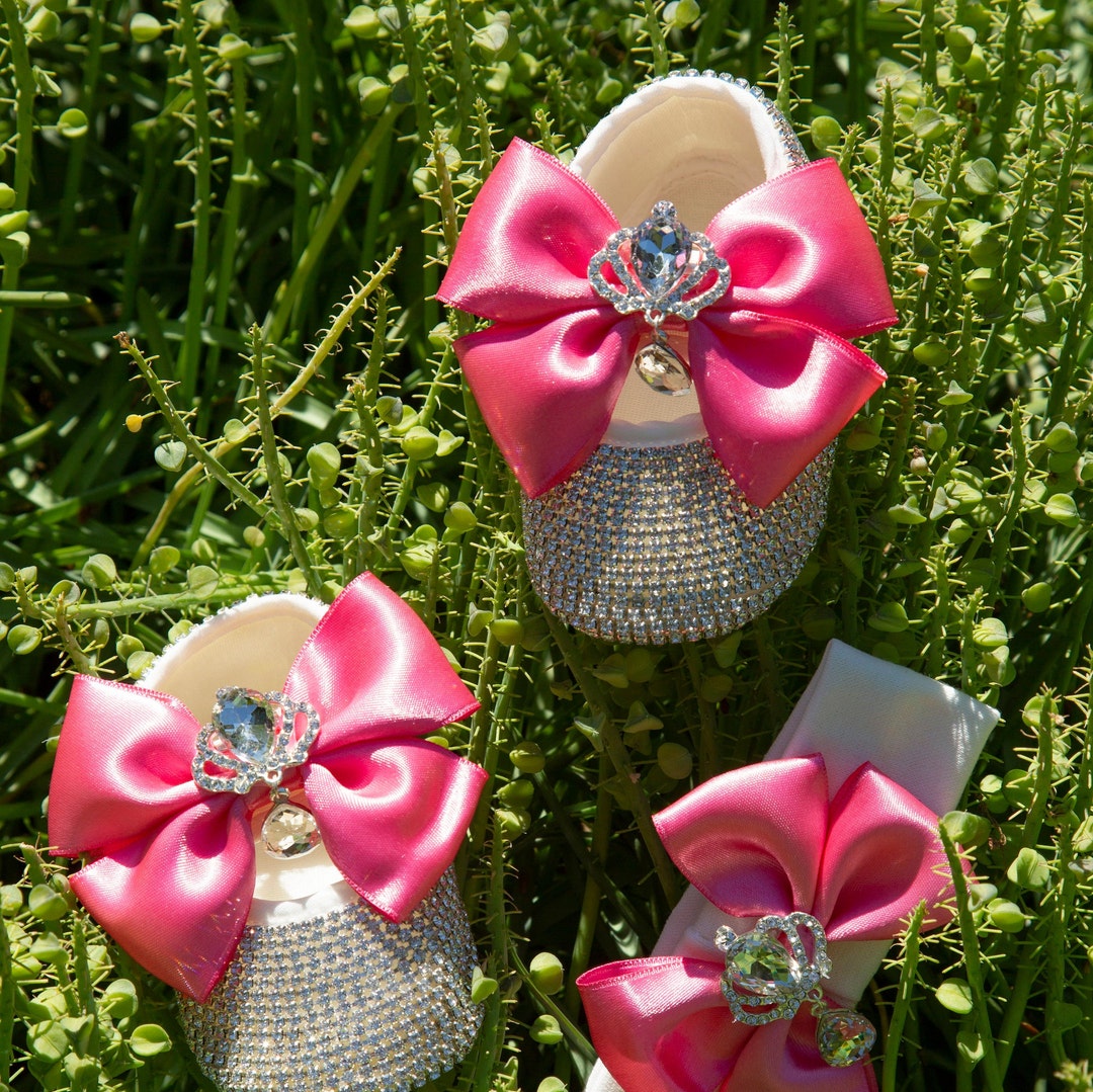 Baby Shower Giftbaptism Shoesnewborn Gift Setcustom Baptism Shoesbaby Shower Giftluxury