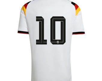 Germany Soccer Fan Shirt Player #10 2026