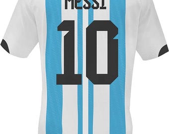 Argentinië voetbalshirt speler #10 Wereldbeker 2022
