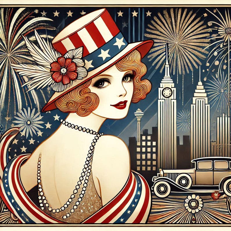 2026 Art Deco Wall Calendar | Elegant Jazz Age Women - Etsy