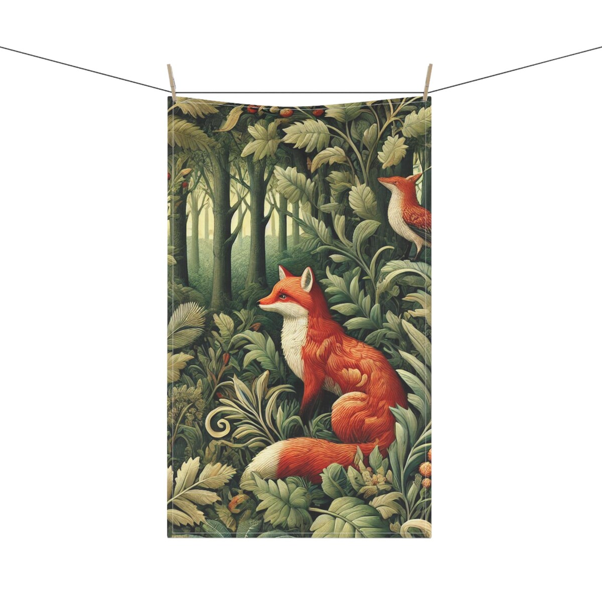 Fox Tea Towels