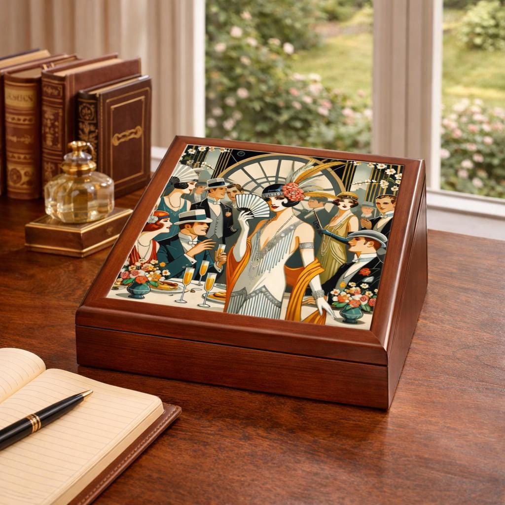 1920s Keepsake Box - Etsy