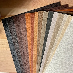Neutrals 1.2mm litchi faux leather
