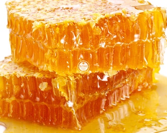 Raw Organic Comb Honey - High Altitude Natural Honey - All Natural Pure -  by Bilmark