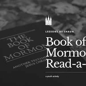 Book of Mormon Youth Activity