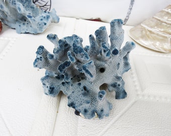 Blue Coral, Natural blue Coral, Coral Decor,Aquarium Coral, Home Decor, Home&Living Decor, A gift,