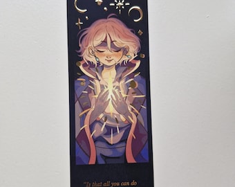 Howl's Moving Castle Goldfoil Bookmark