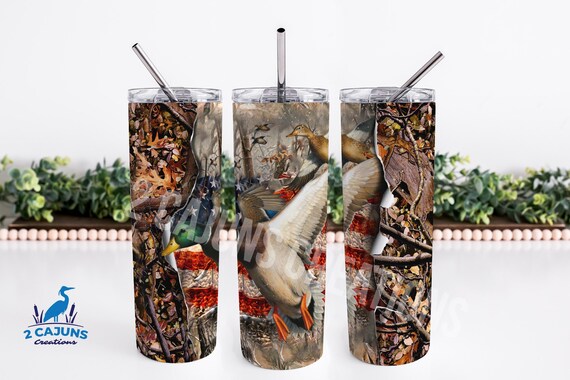 Tumbler Duck Hunter Camouflage 20 oz Stainless Steel