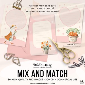 Easter Goose Clipart PNG Cute Carrot Geese Graphics Transparent Spring Cottagecore Clip Art Orange Sweet Clipart Instant Download by Wondermore Studio, by WondermoreStudio