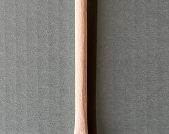 Vintage Avon Wooden Utensils Ceramic Geese Ribbon Fork Cottage Farmhouse